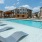 resort style pool with seating