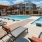 resort style pools with seating