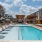 resort style pool with seating
