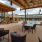 covered seating with lounge chairs