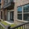 small patio with fenced in area