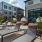 Seating area outside a building