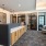 room with bar and seating