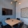 conference room with small table and tv