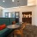 room with seating and a table